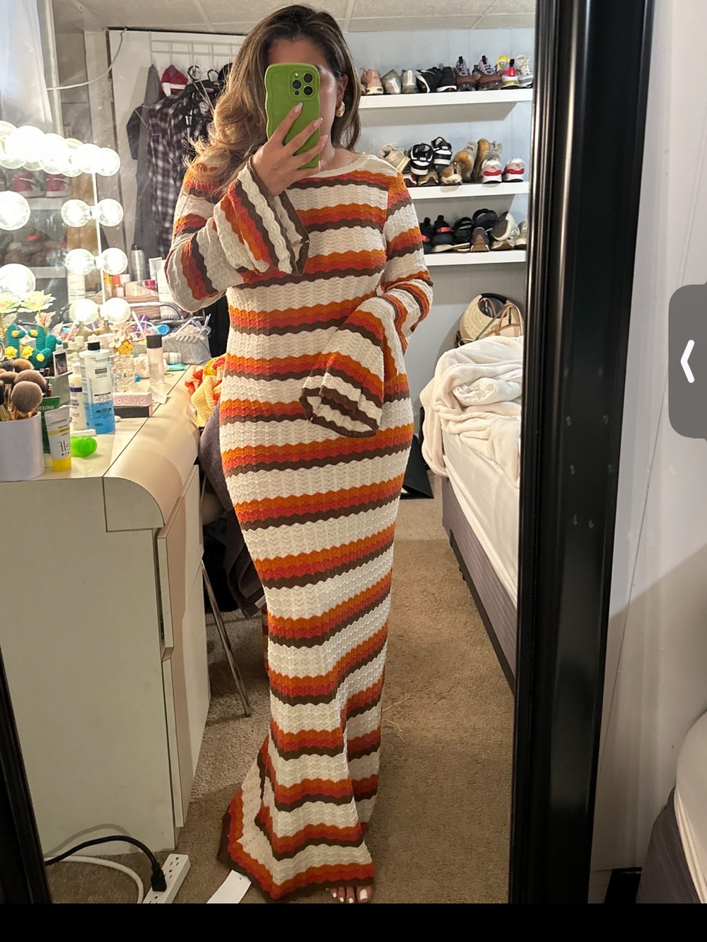 NA-KD Long Sleeve Dress